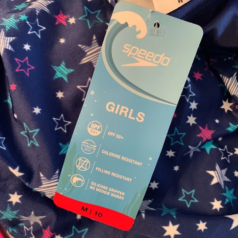 Speedo Girls Thin Strap One-piece Swimsuit